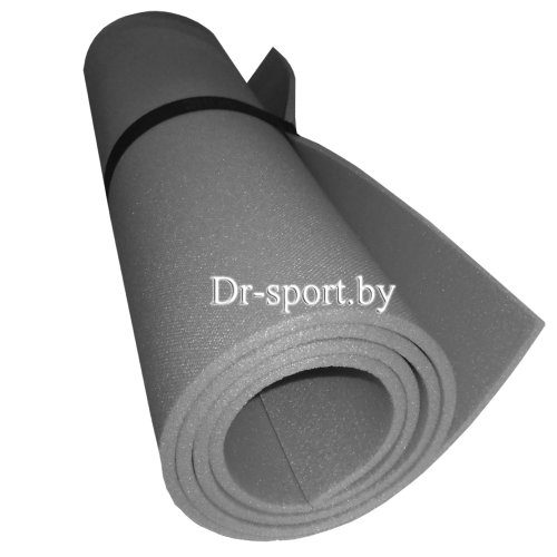 Коврик (пенка) гимнастический/туристический 8*0,6L1.8 серый